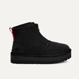 UGG Neumel Platform Zip Suede Boots.